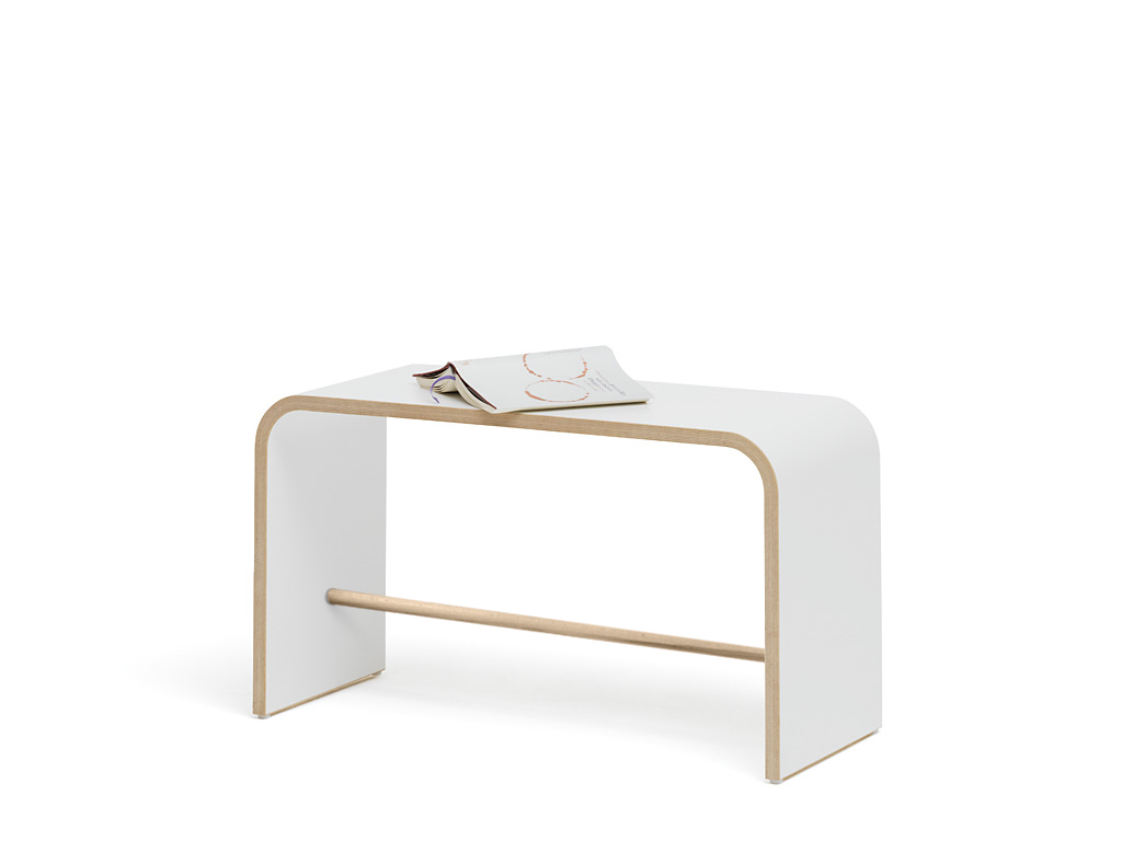 Sit Hocker weiß Tojo