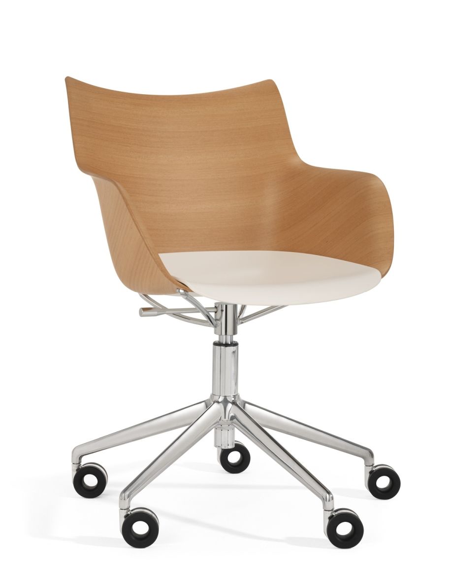 Q/Wood Drehstuhl Kartell