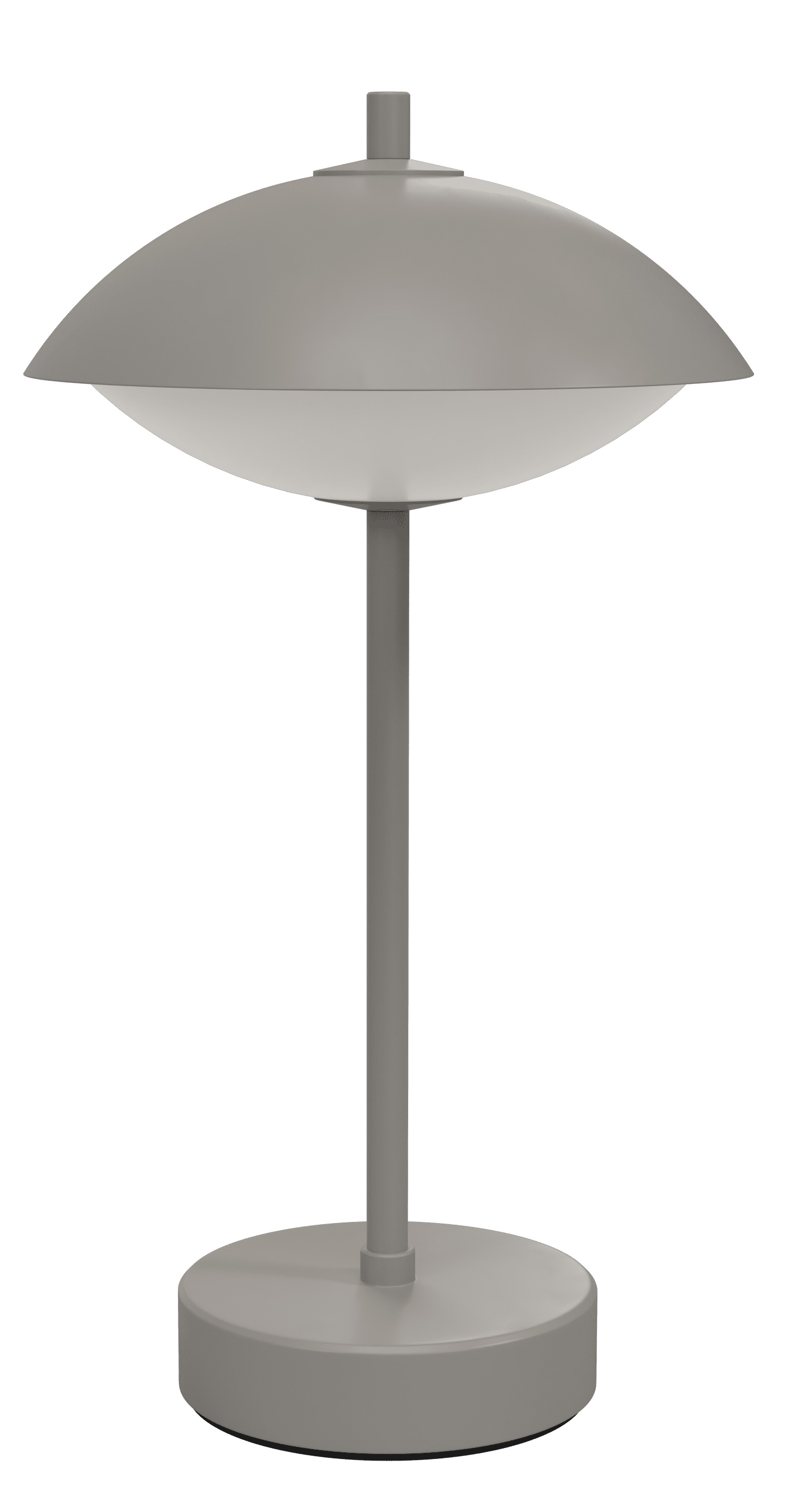 Clam Portable Tischleuchte Akkuleuchte Fritz Hansen Nine grey