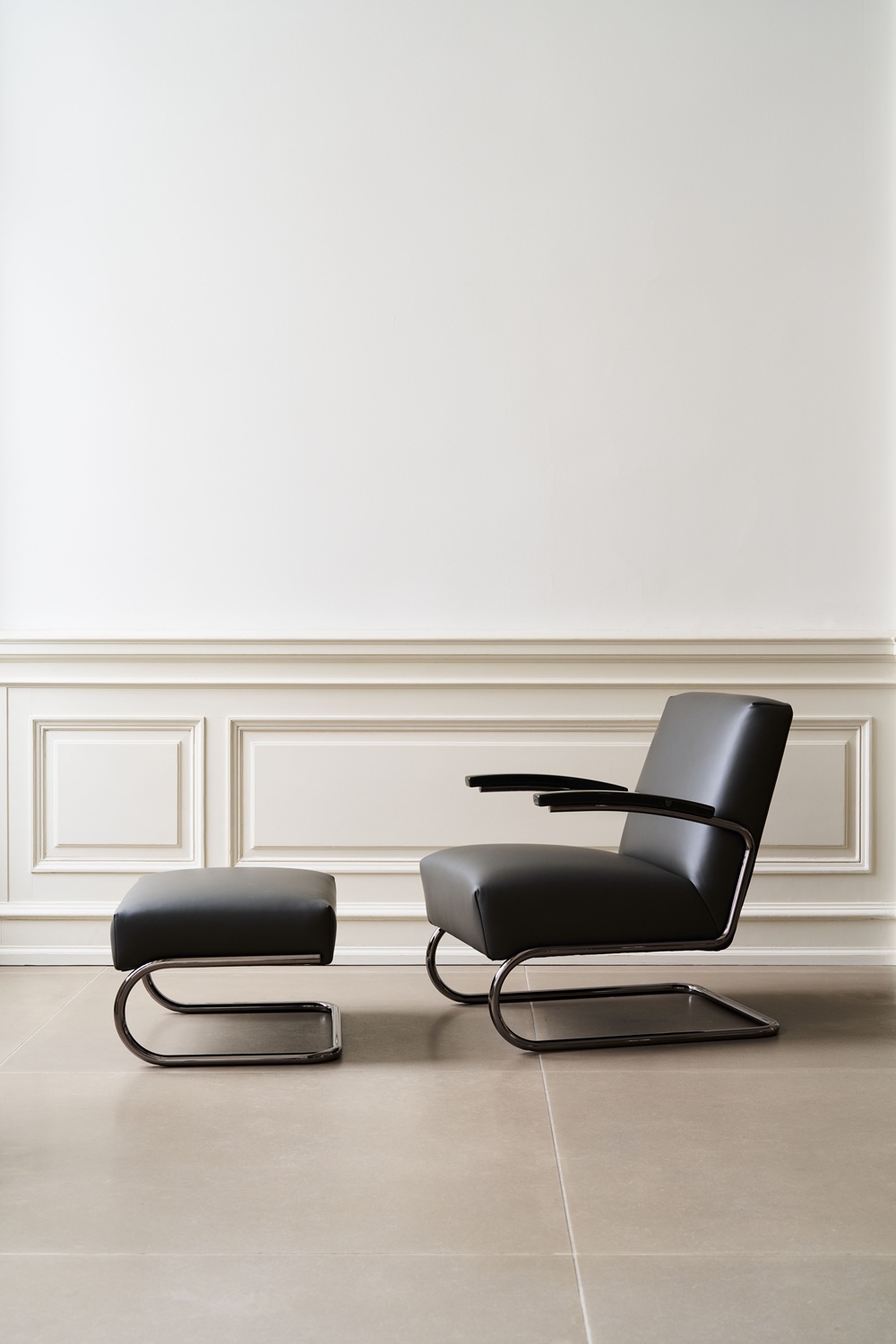 JS. Thonet by Jil Sander S 411 / S411 Sessel Nordic Thonet