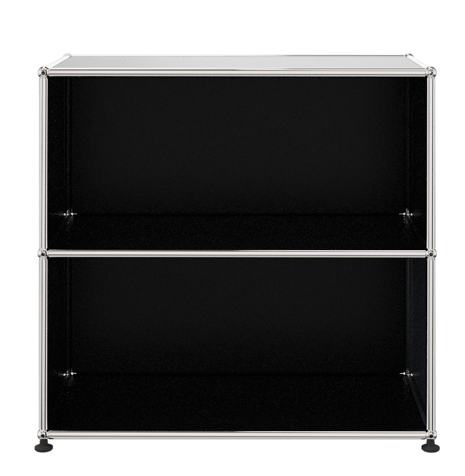 USM Haller Regal Sideboard offen schwarz