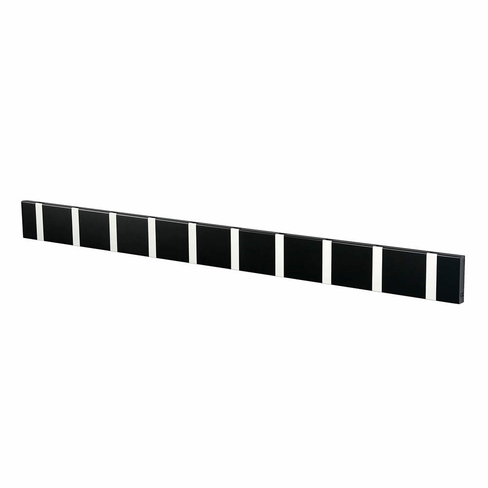 Knax Wandgarderobe waagrecht 10 Haken Loca