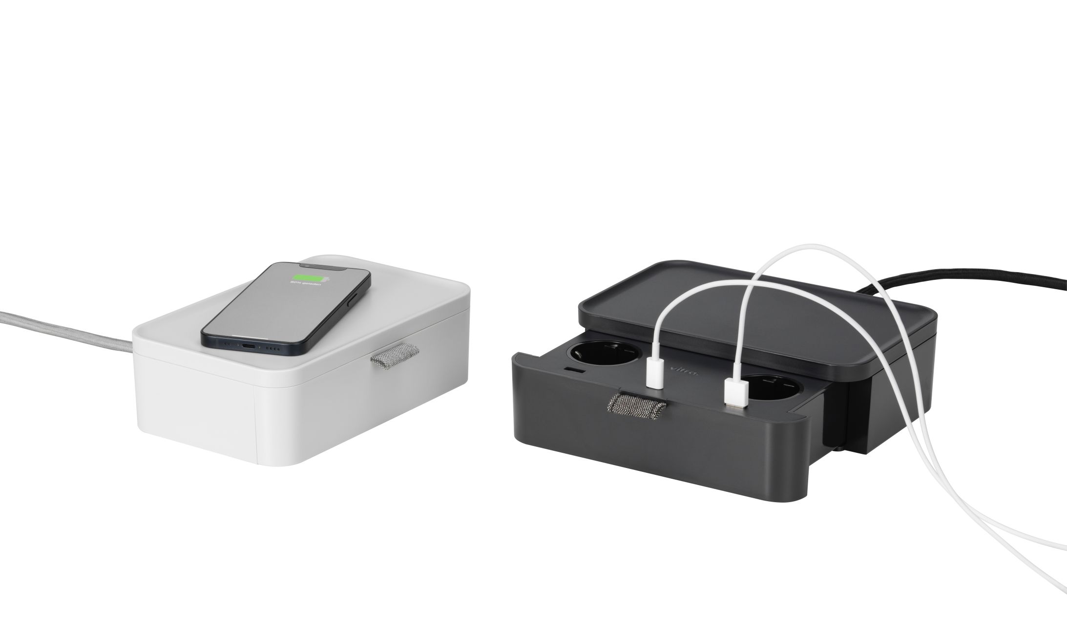 Ampi Wireless Charger und Mehrfachsteckdose Vitra