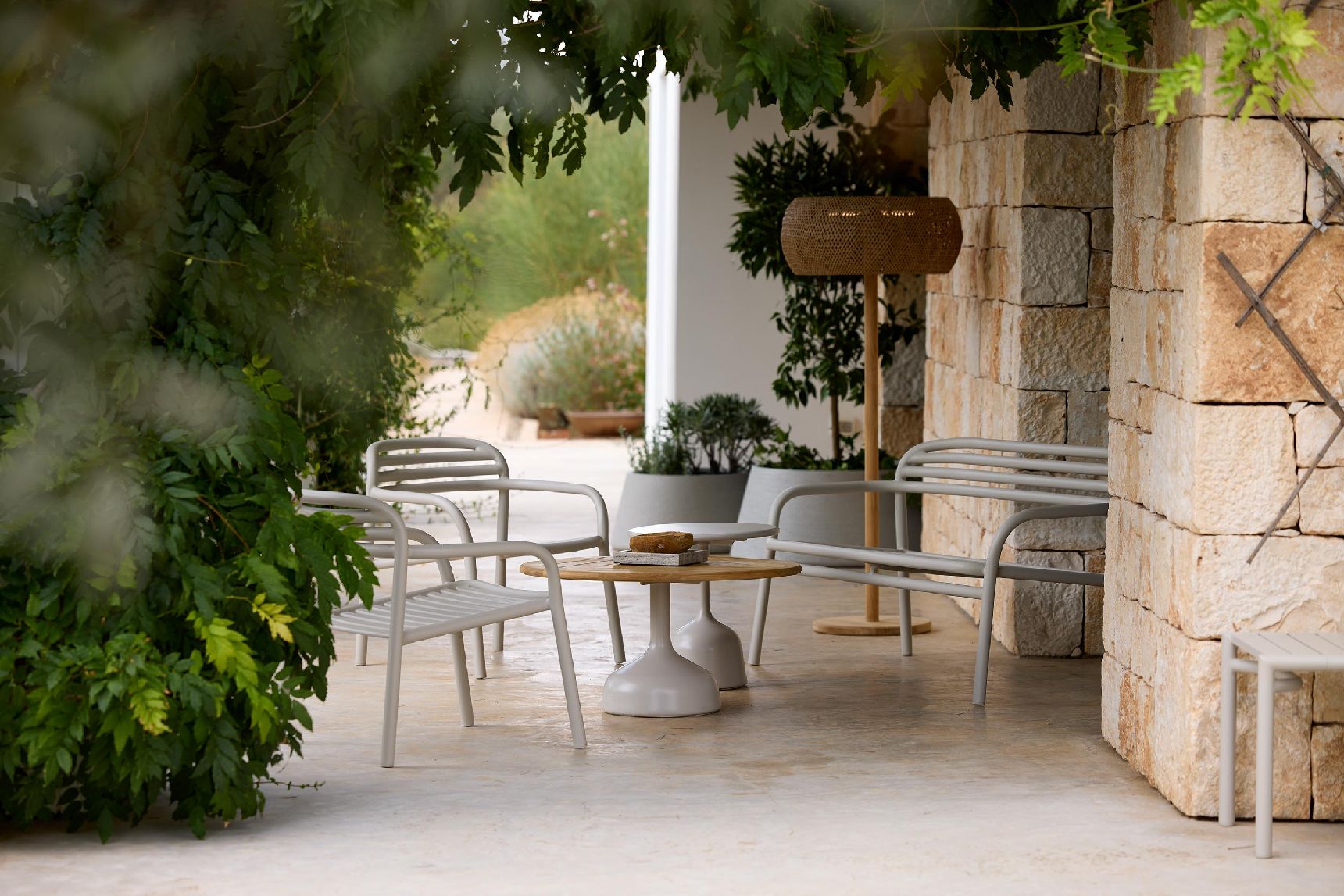 Soil Pflanzgefäß rund groß Cane-Line