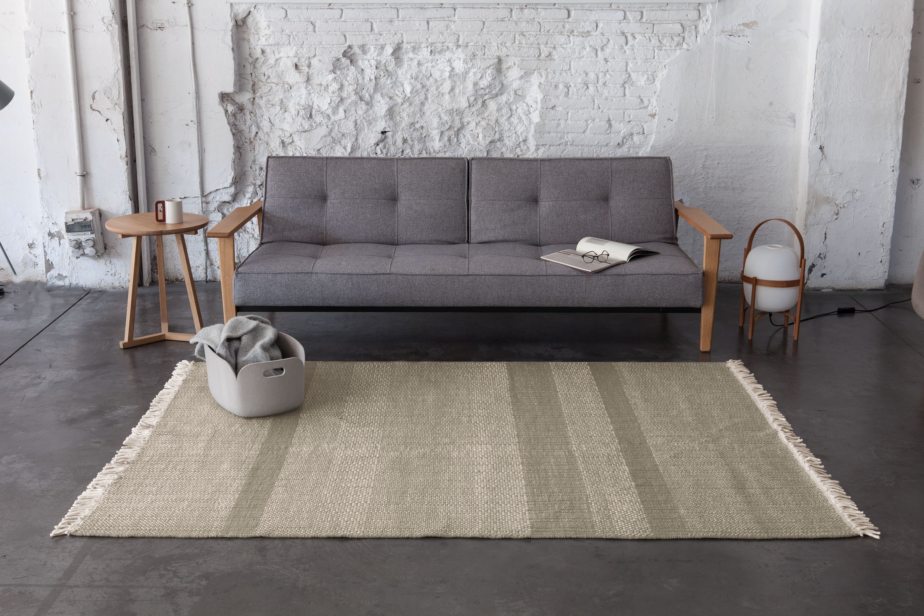 Tres Texture Teppich Salbei 170x240 cm Nanimarquina