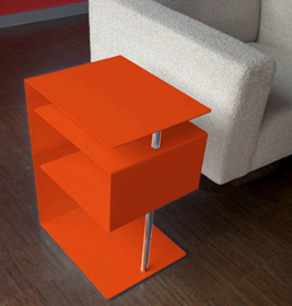 X-Centric Beistelltisch orange Radius