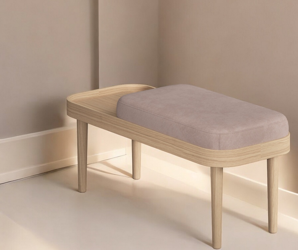 Serena Bench Bank Eiche natur novoform