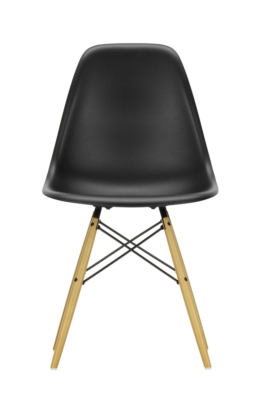 Eames Plastic Side Chair DSW Vitra Ahorn gelblich-Senf