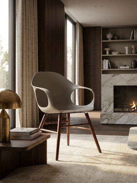 Elephantino Sessel Holzgestell Kristalia