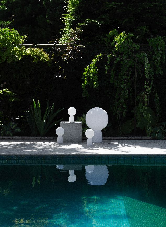 Yo Lamp Large Tischleuchte / Akkuleuchte Normann Copenhagen