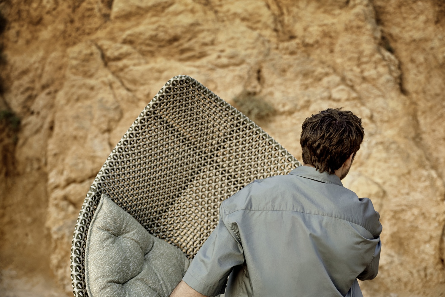 Mbrace Outdoor Wing chair Hochlehner Dedon