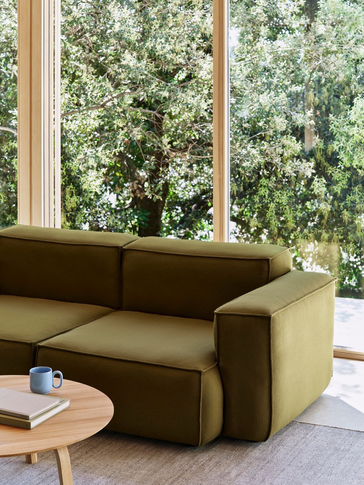 Mags S1965 Wide Right Sofa Modul mit abziehbaren Bezug Hay