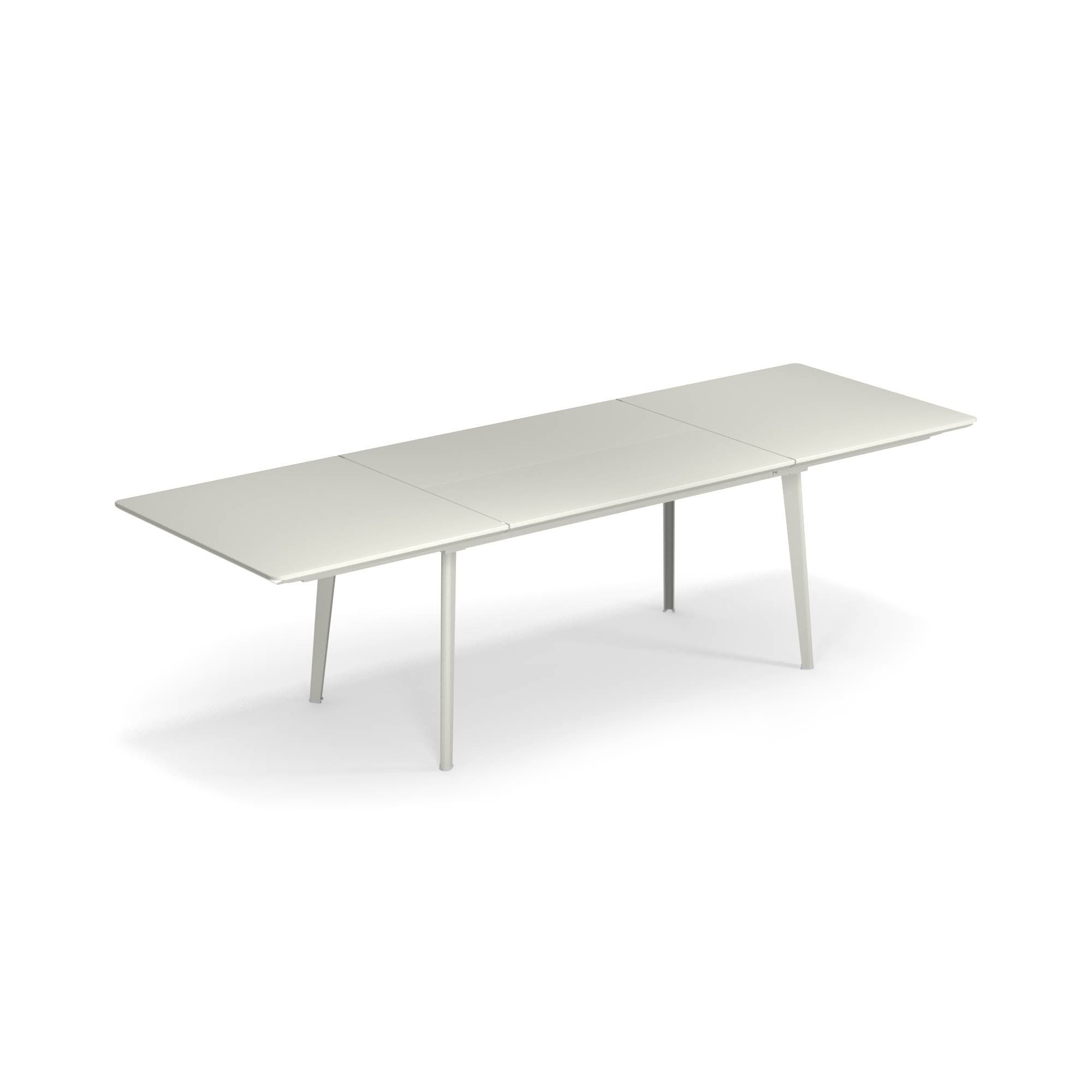 Plus4 Outdoor Ausziehtisch Emu weiß