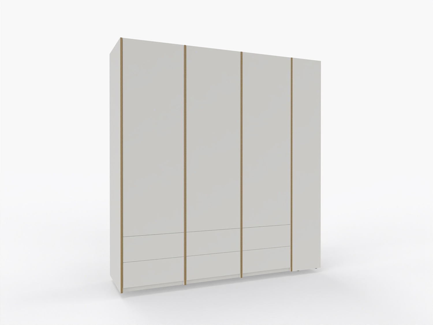 MODULAR PLUS Schrank Kombination mit Anbauregal rechts B 212,2 cm Müller Möbelwerkstätten