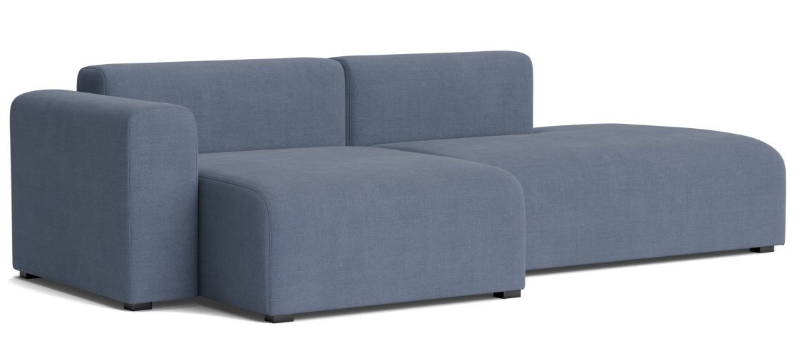 Mags Sofa 2,5-Sitzer Combination 3 low Armrest mit Armlehne links Hay
