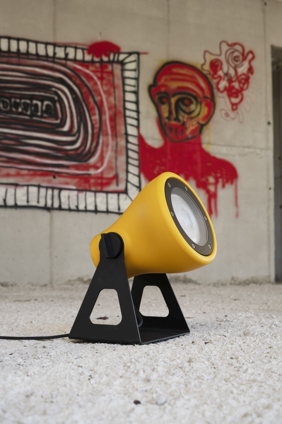 Mini Frog Outdoor Leuchte Gelb Martinelli Luce