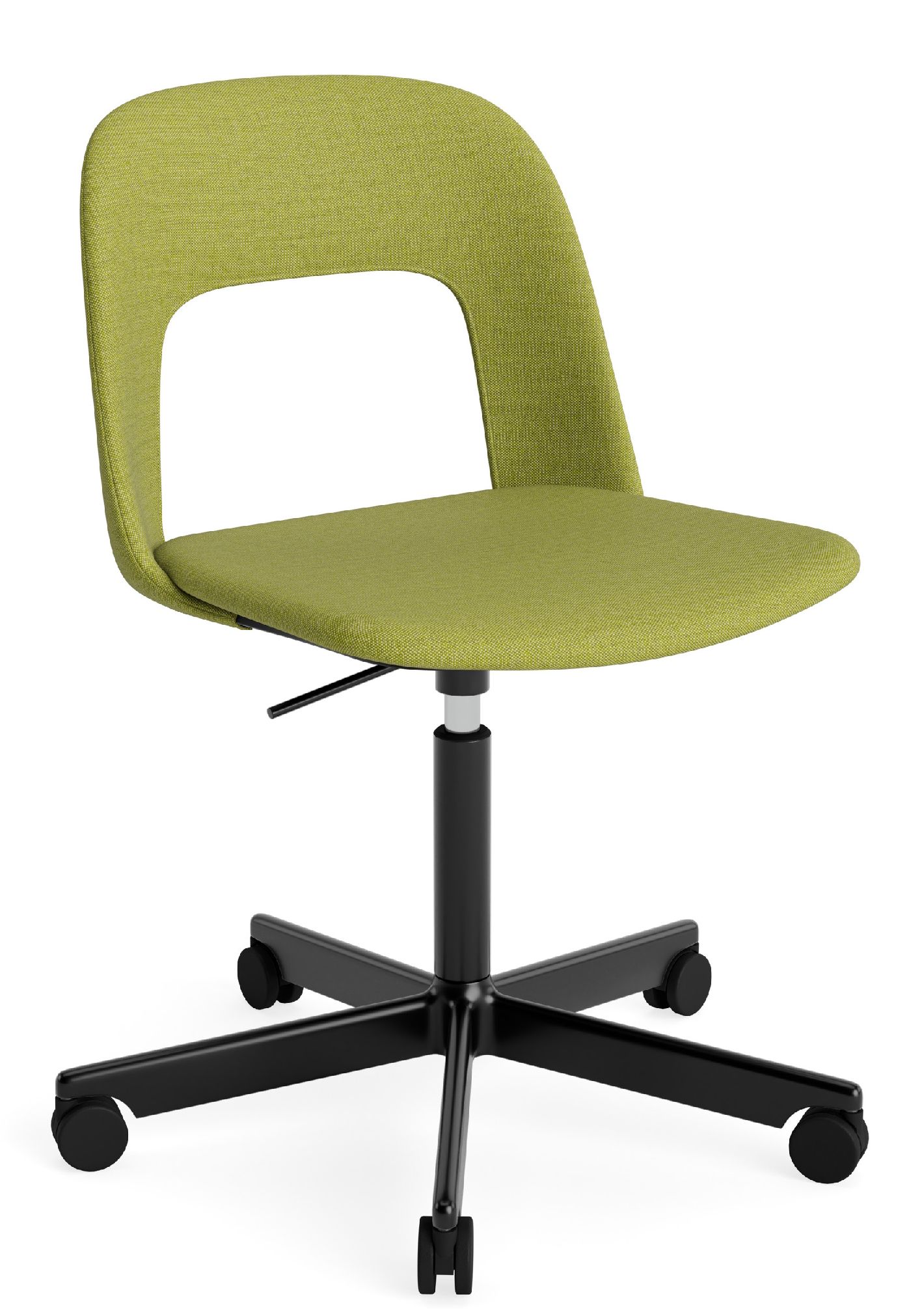 Layout Side Chair 144 5-Stern Drehfuß Stuhl Hay