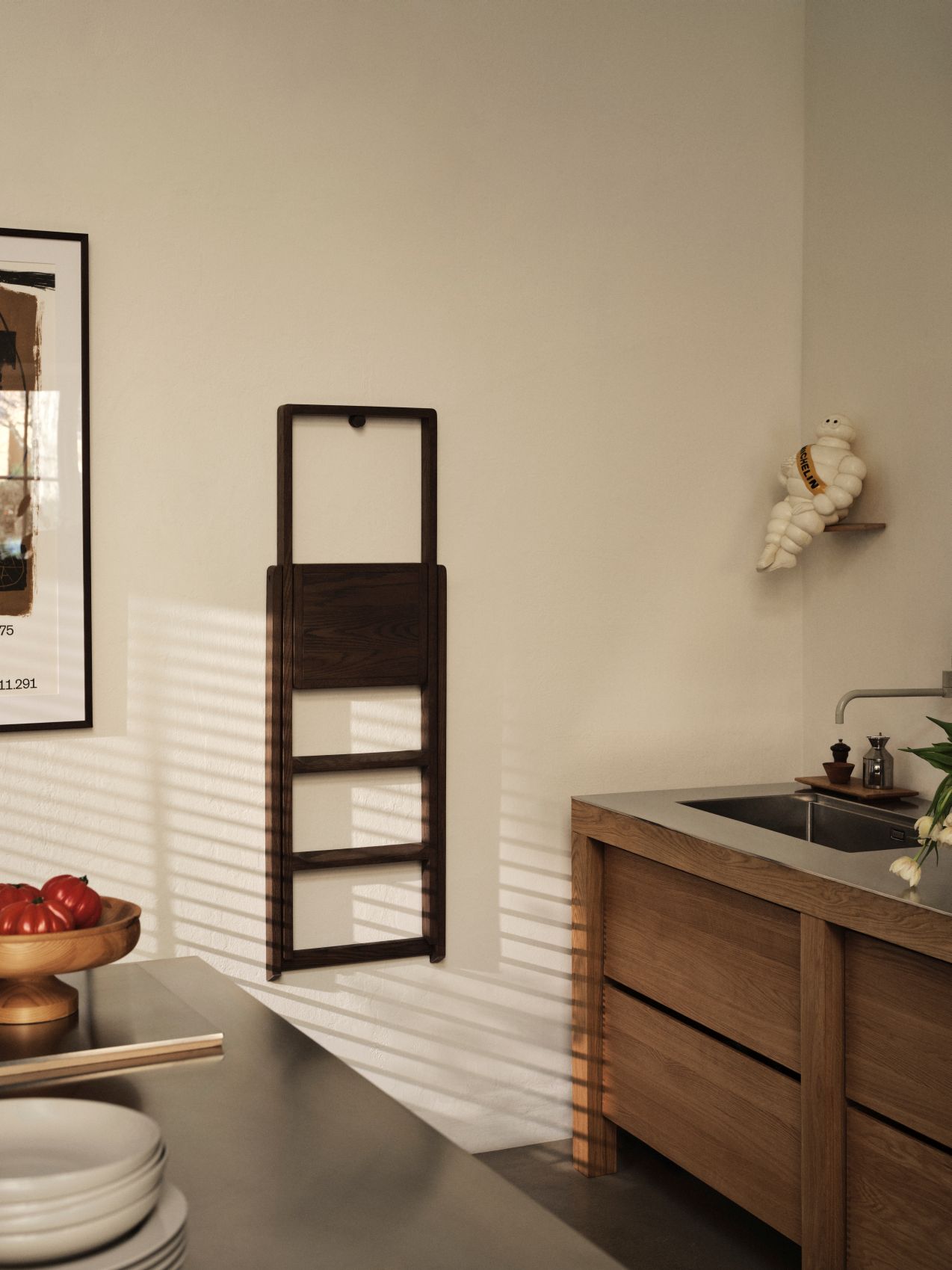 Step Ladder Trittleiter Eiche dunkel Design House Stockholm