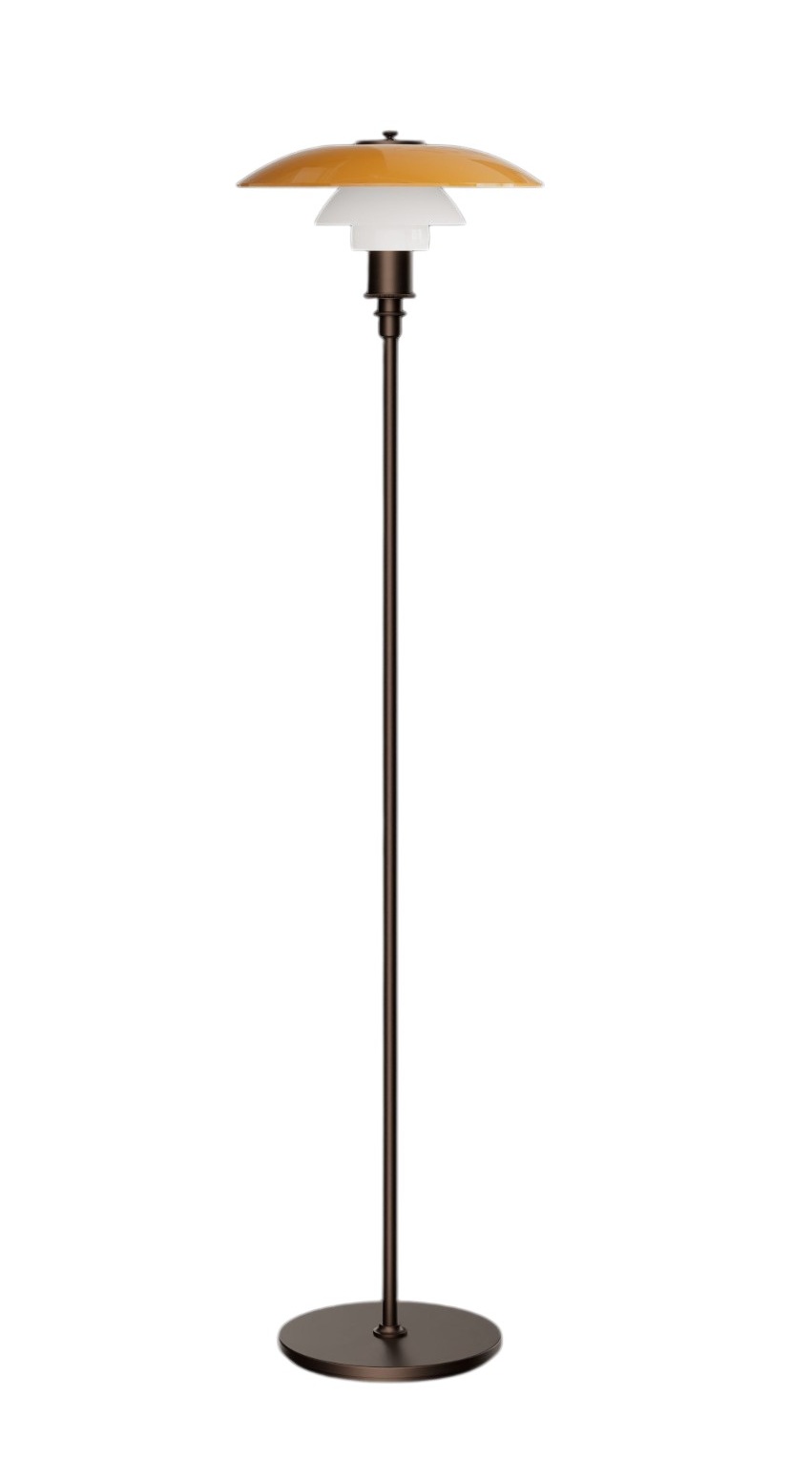 PH 3½-2½ Floor lamp Stehleuchte Amber CENTENARY EDITION Louis Poulsen