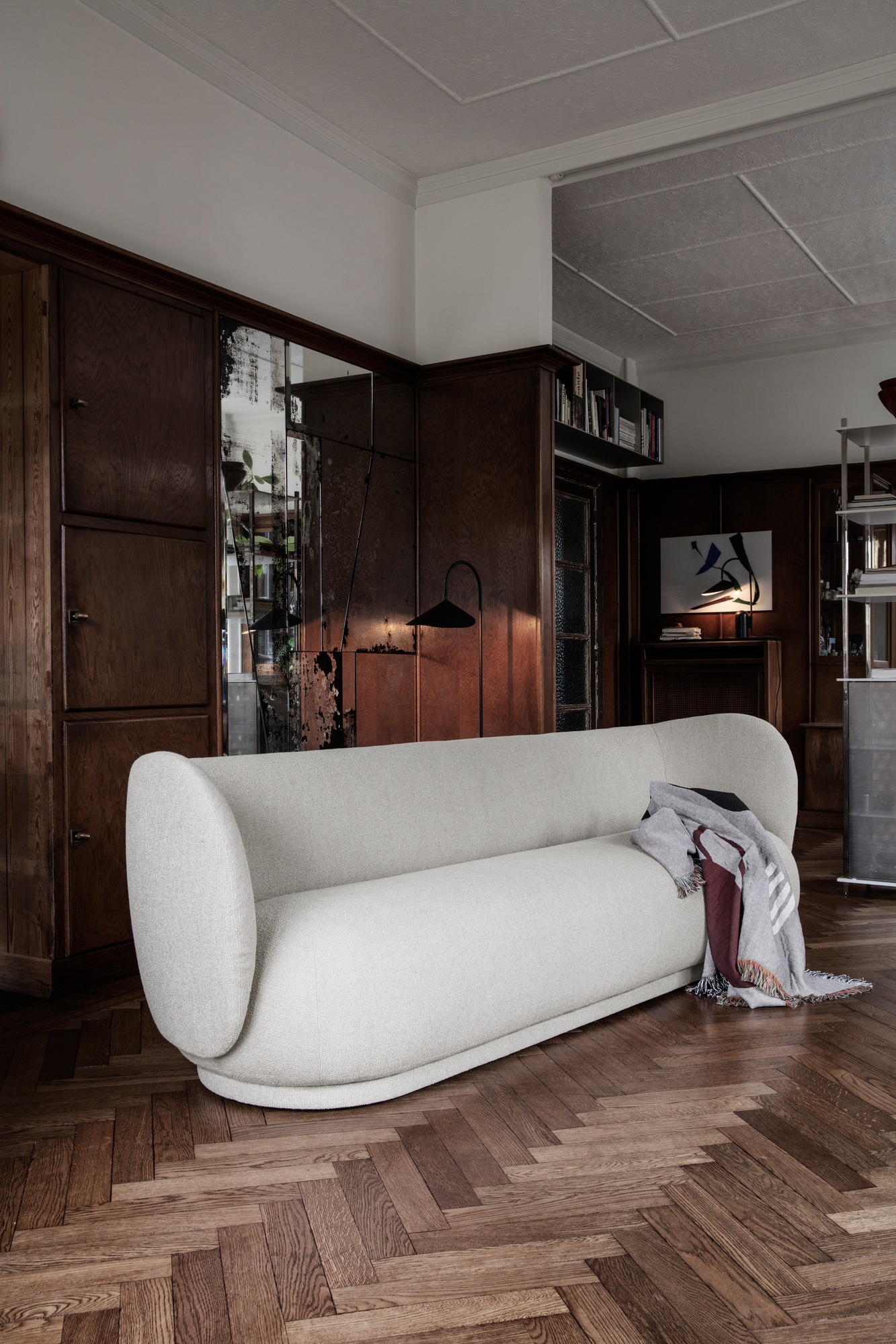 Rico Sofa Brushed 4-Sitzer Ferm Living