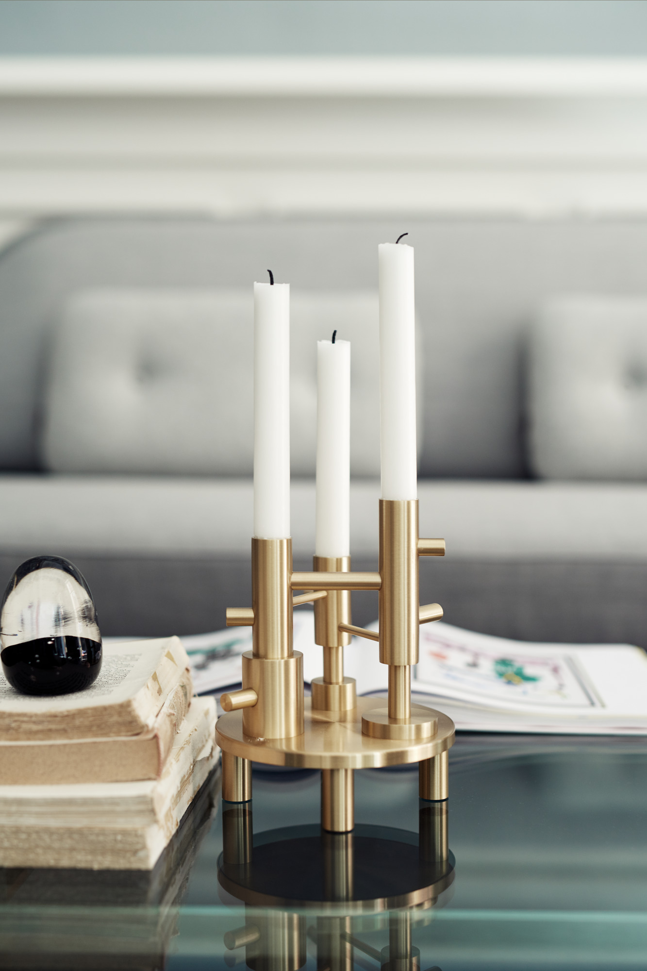 Candle Holder Kerzenhalter groß Fritz Hansen