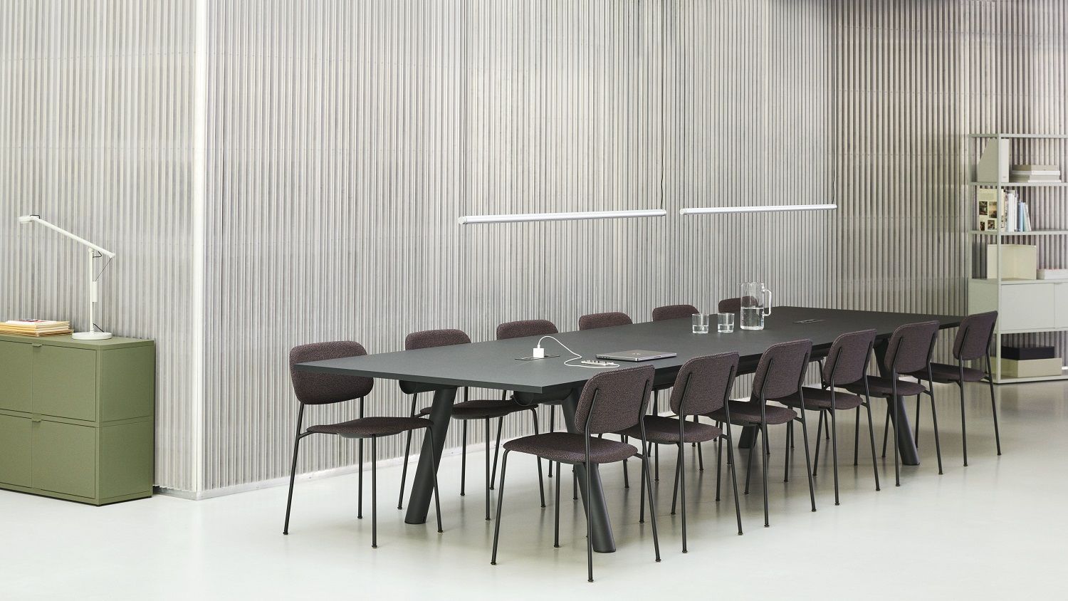 Boa Table Tisch / Konferenztisch Bx420 cm Hay