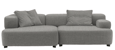 Alphabet 3-Sitzer Sofa Armlehne Links Fritz Hansen