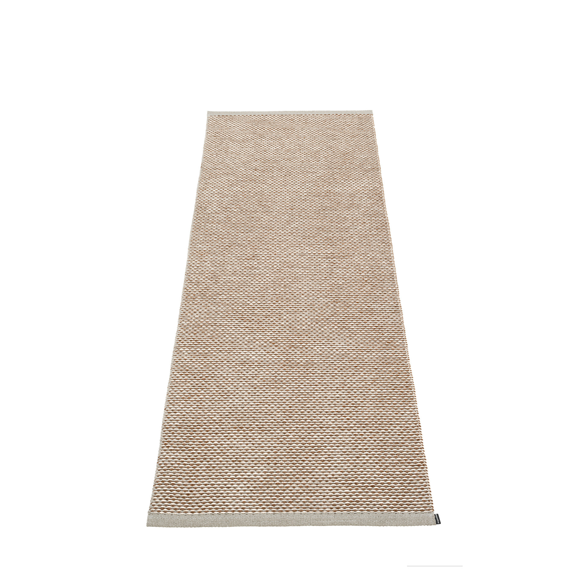 Effi Kunststoffteppich 70x200 cm Pappelina warm grau
