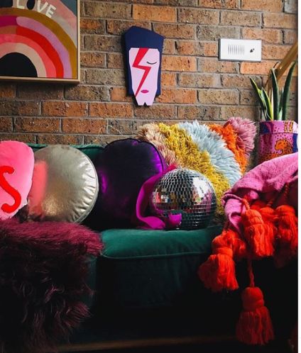 David Bowie Cultural Icon Wandschmuck Umasqu EINZELSTÜCK