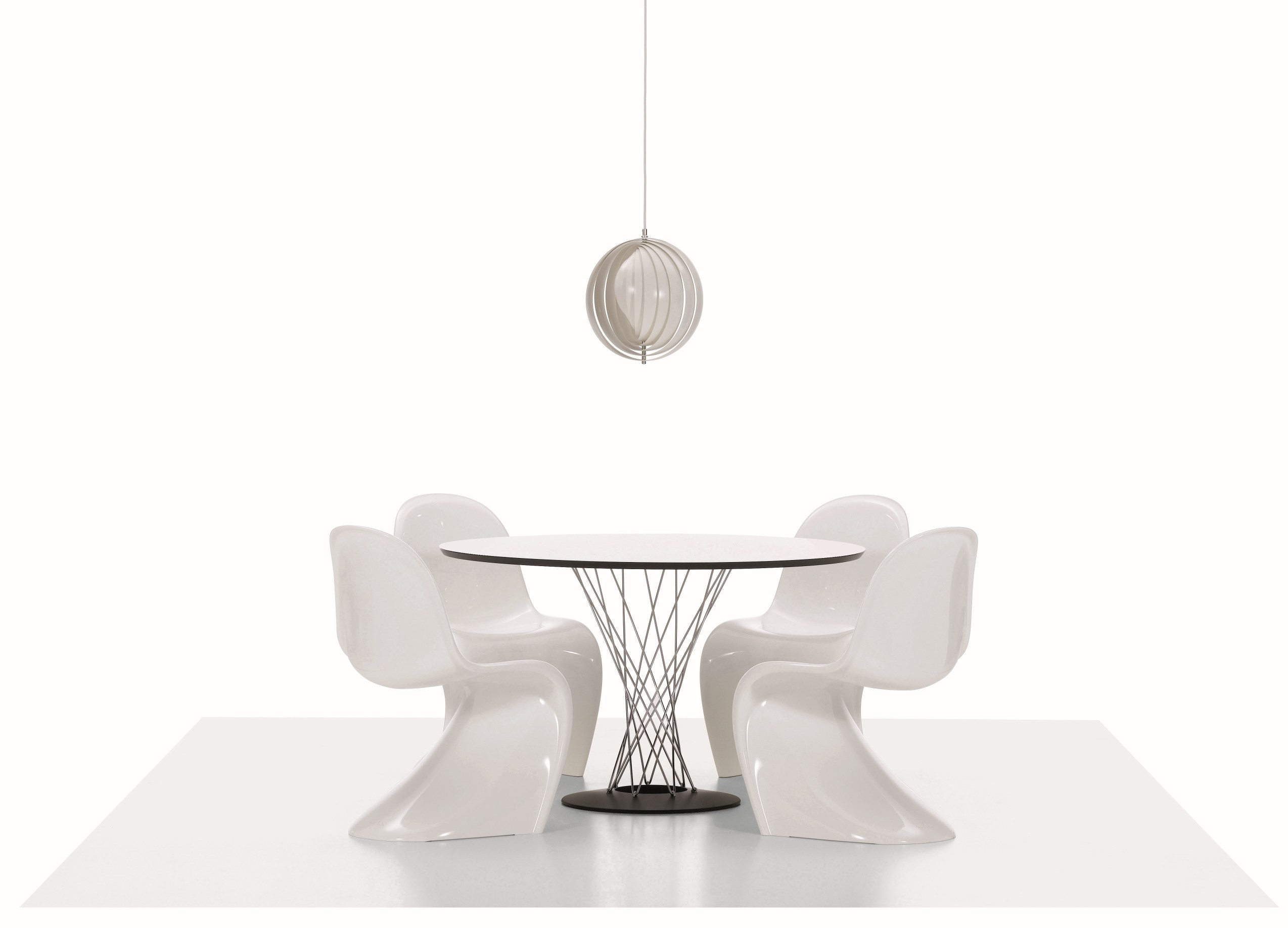 Panton Chair Kunststoff Stuhl Vitra Zartrosé NEUE HÖHE