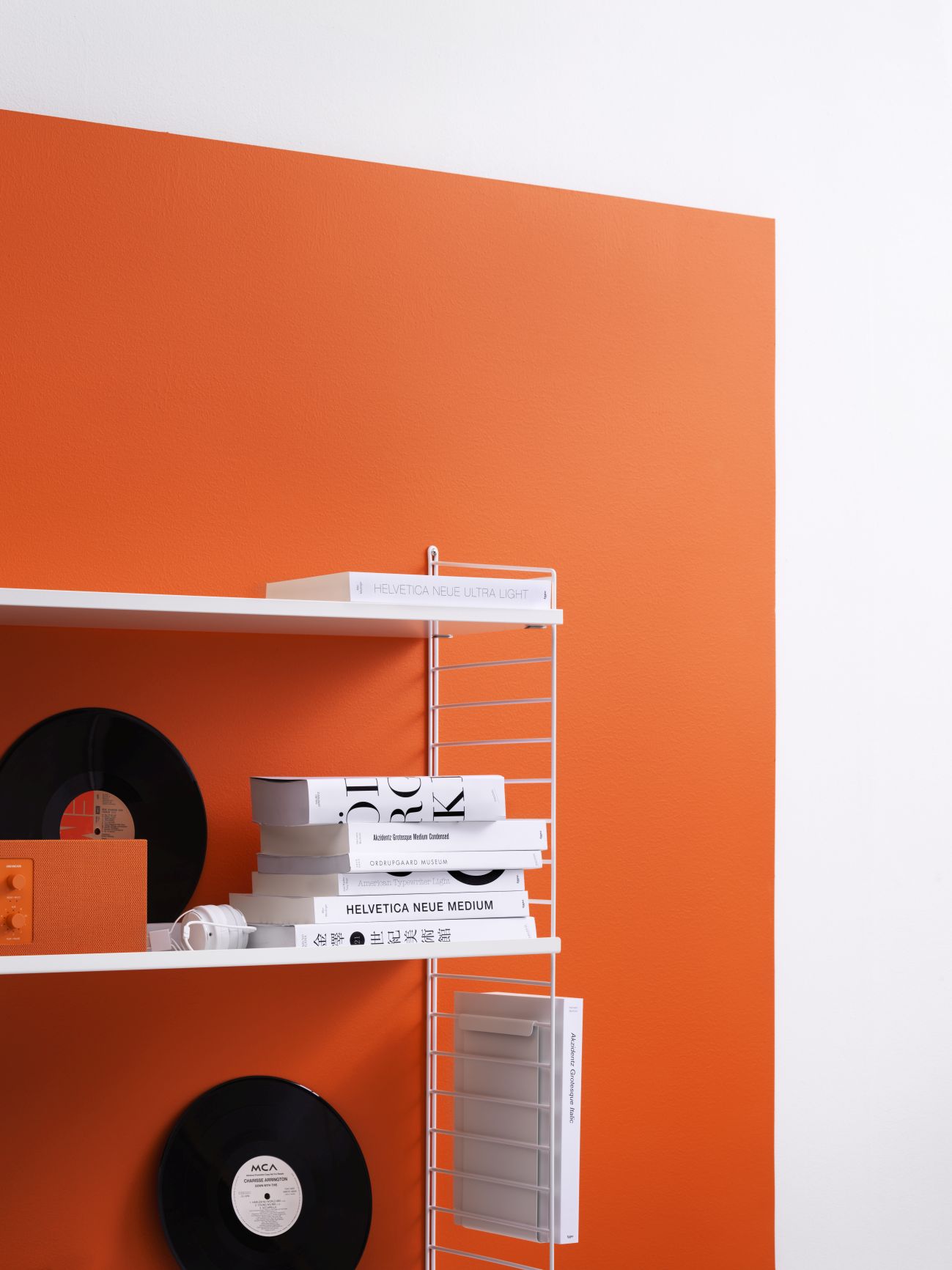 String Wohnzimmer Wand Regalsystem Q String Furniture  
