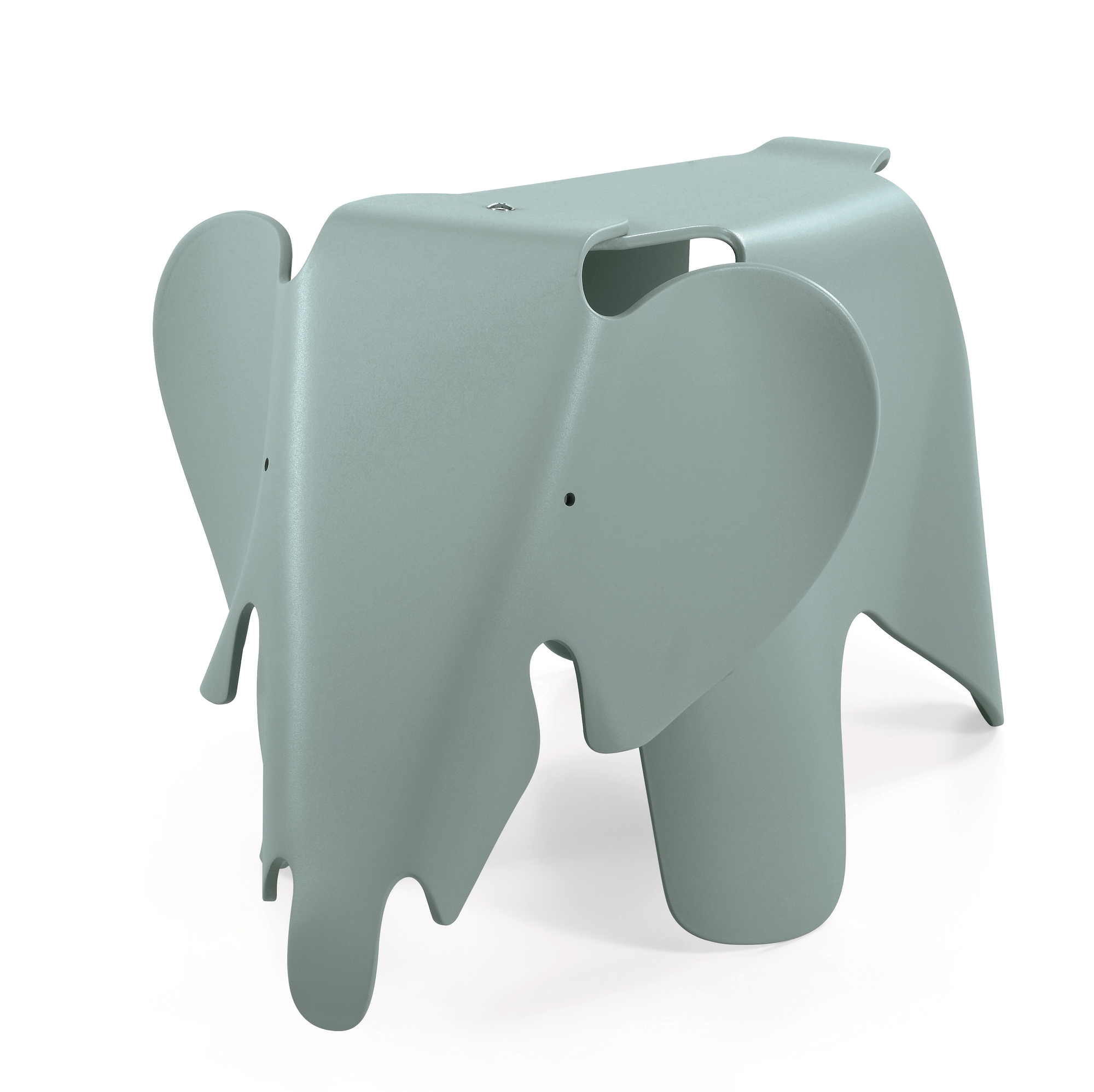 Eames Elephant Hocker eisgrau Vitra