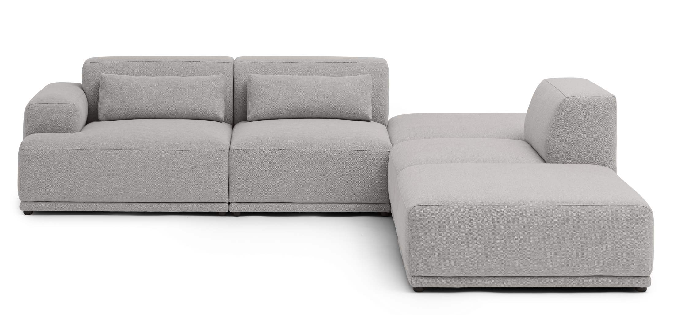 Connect Soft Modular Ecksofa Clay 12 Konfiguration 3 Muuto