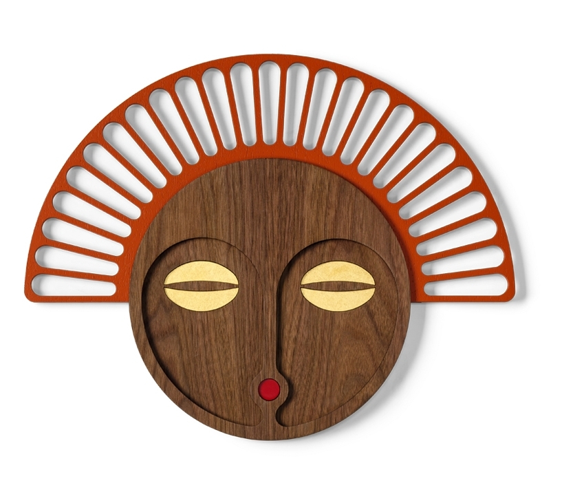 Modern African Mask #23 Wandschmuck Umasqu EINZELSTÜCK