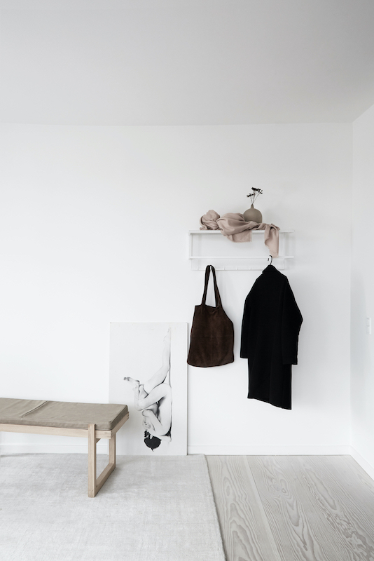 Grid Kleiderhacken Weiß Kristina Dam Studio EINZELSTÜCK