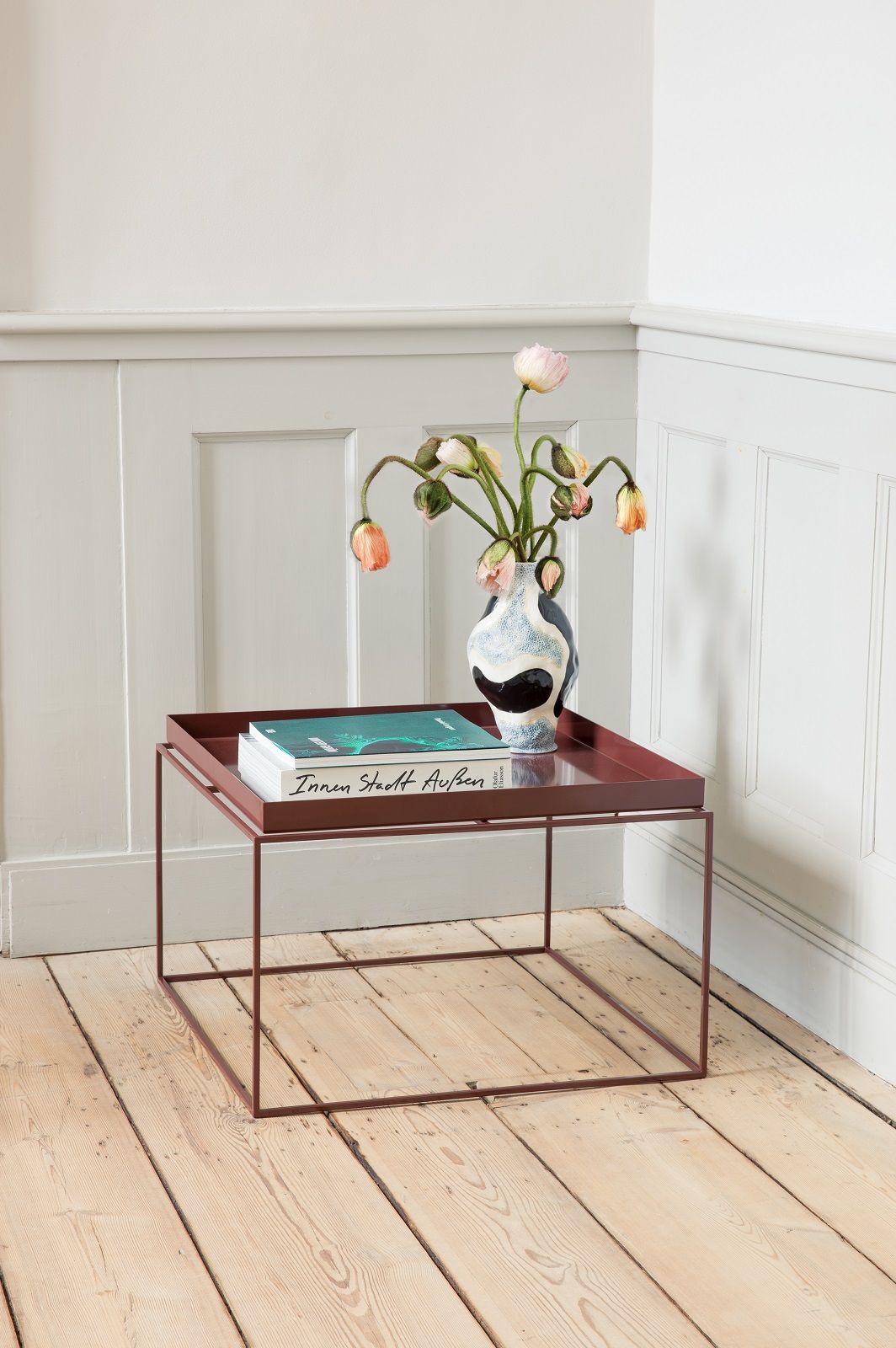 Tray Table Couchtisch Hay schokolade
