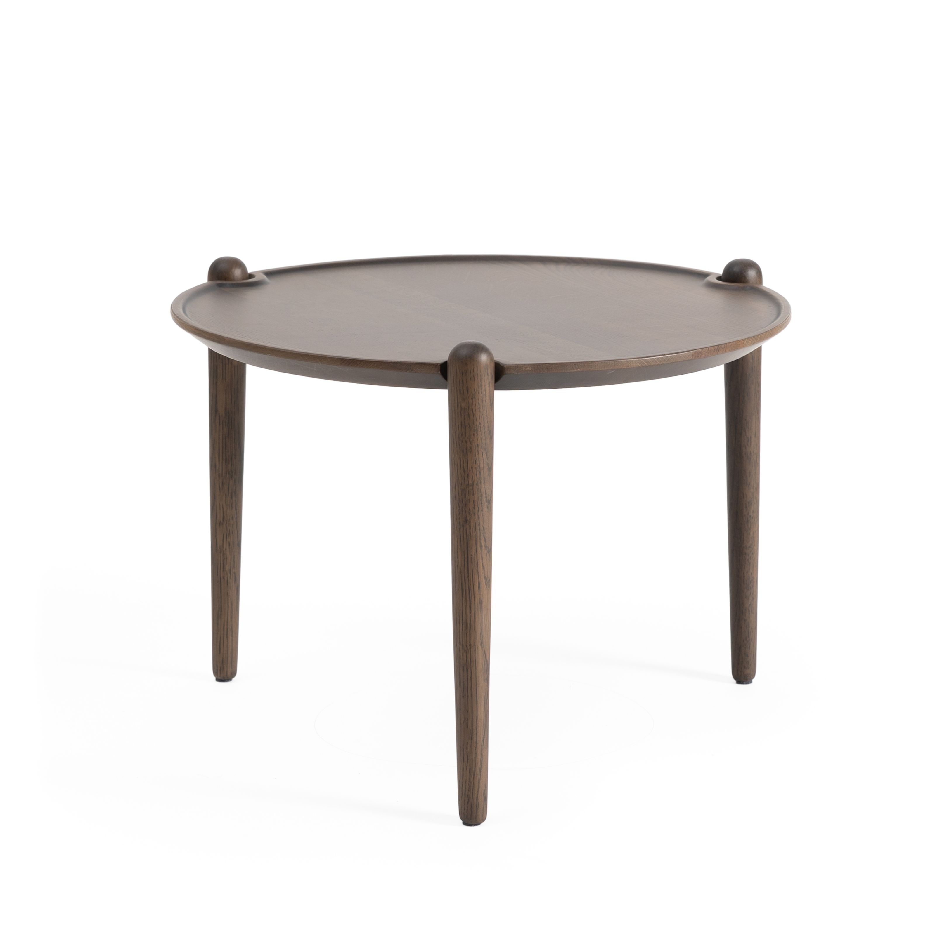 Aria Table Beistelltisch Low - Eiche dunkel Design House Stockholm Aria Table Beistelltisch Low - Eiche dunkel Design House Stockholm