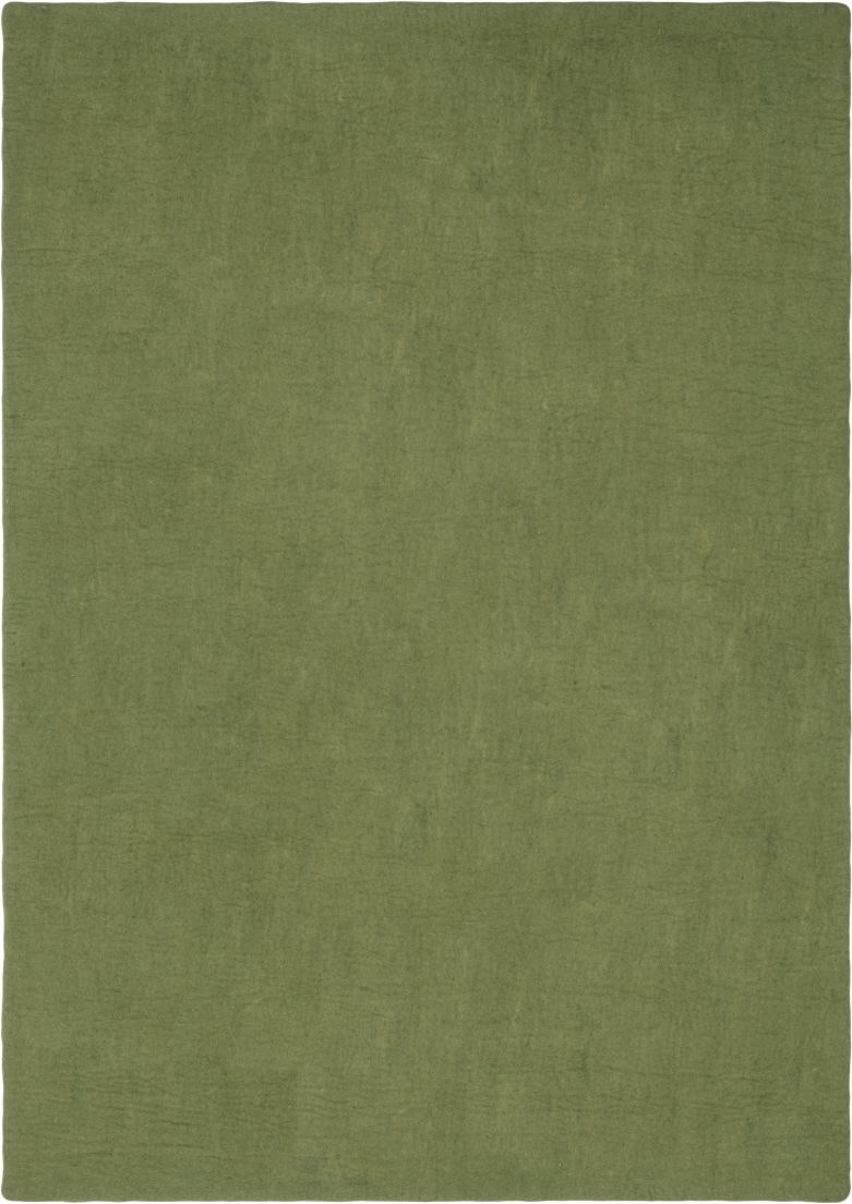 Mono Rechteckig Filzteppich 160 x 230 cm myfelt Kaspar (grün)