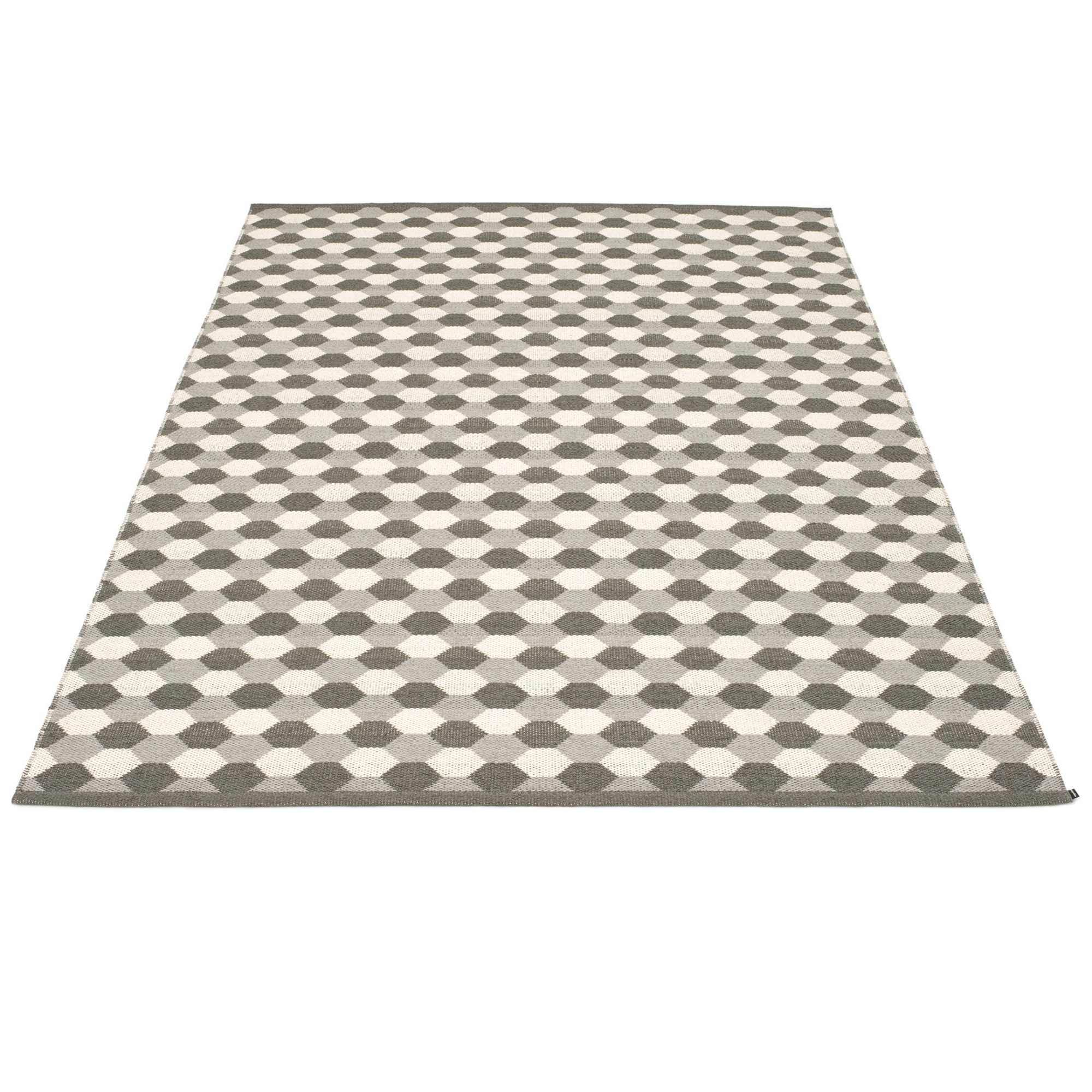 Dana Kunststoffteppich 180x275 warm grau  Pappelina