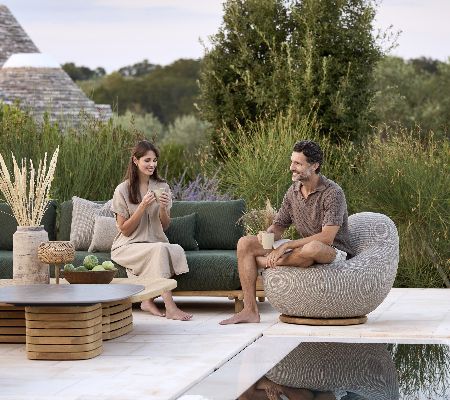 Gem Loungesessel Outdoor Cane-Line