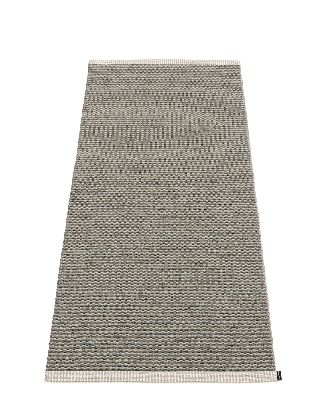 Mono Kunststoffteppich 60x150 Pappelina Charcoal