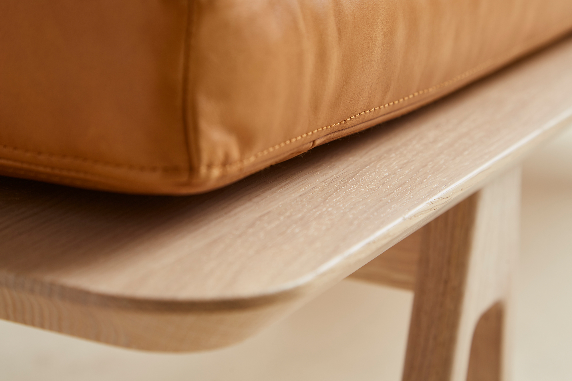 Level Daybed Liege Eiche/Cognac Woud