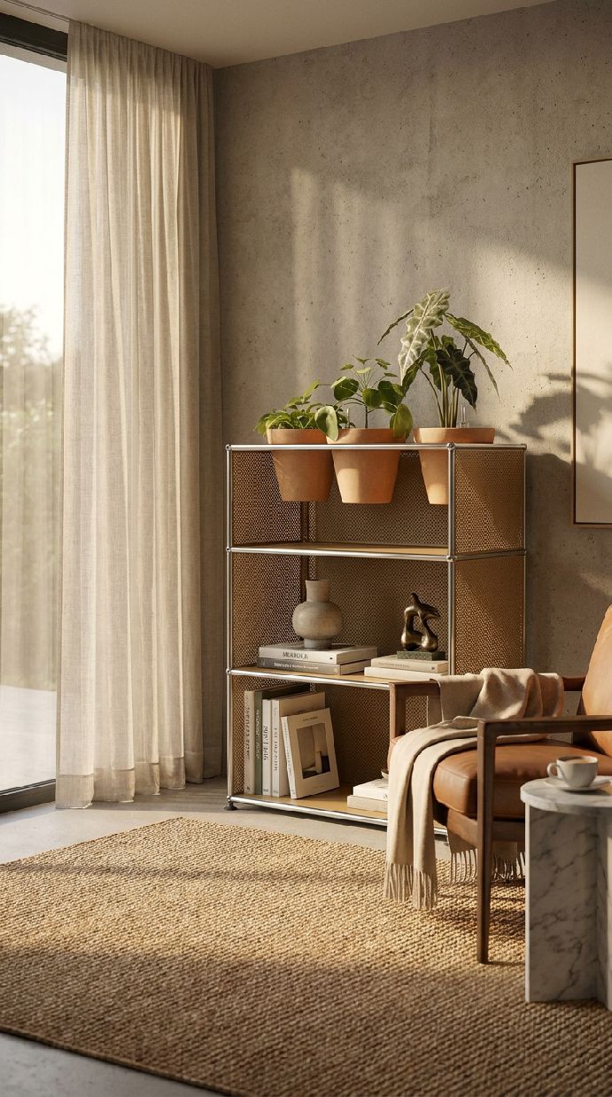 USM Haller Sideboard M56 mit Pflanzenzubehör QUICK SHIP