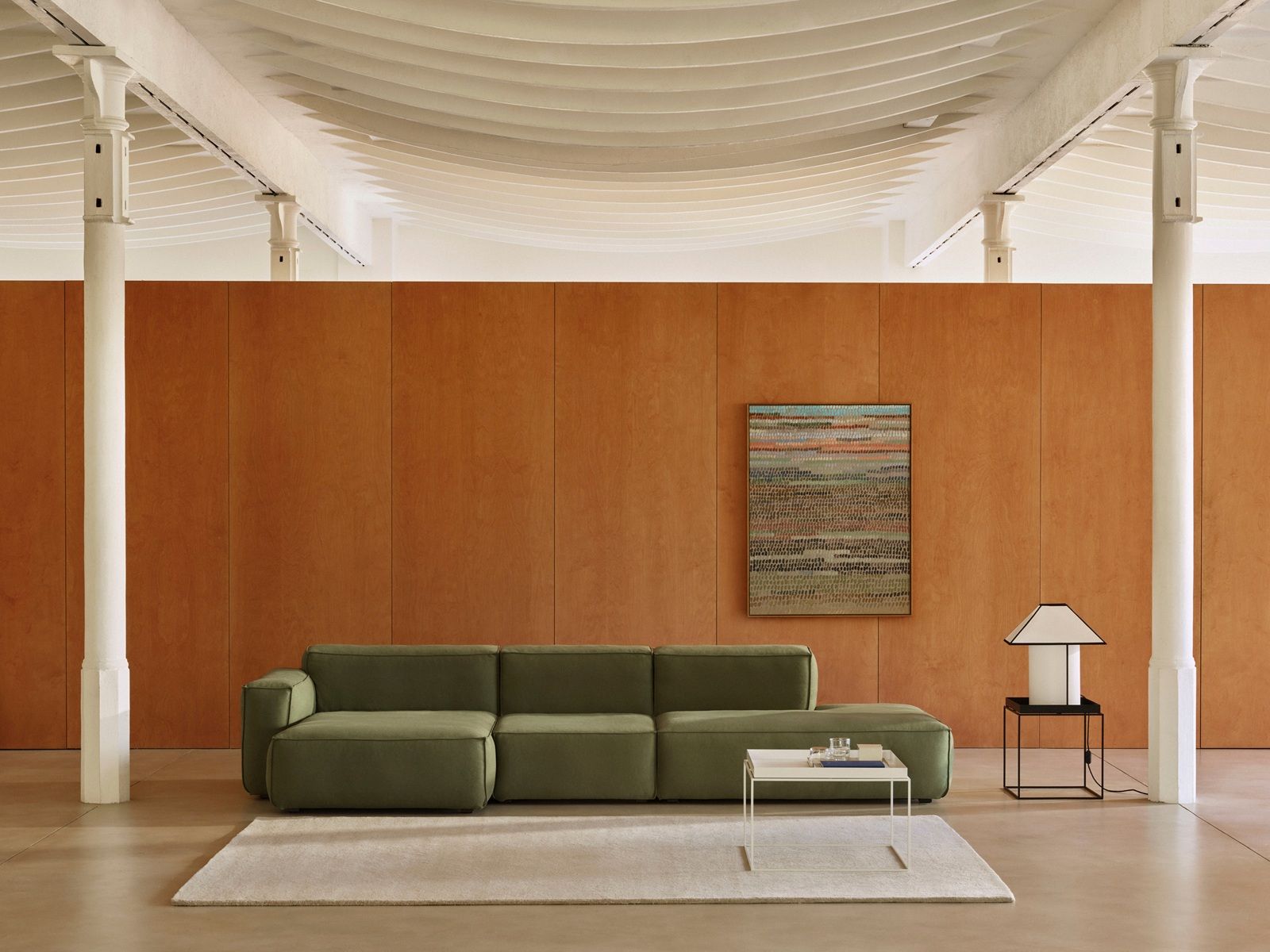 Mags S1965 Wide Right Sofa Modul mit abziehbaren Bezug Hay