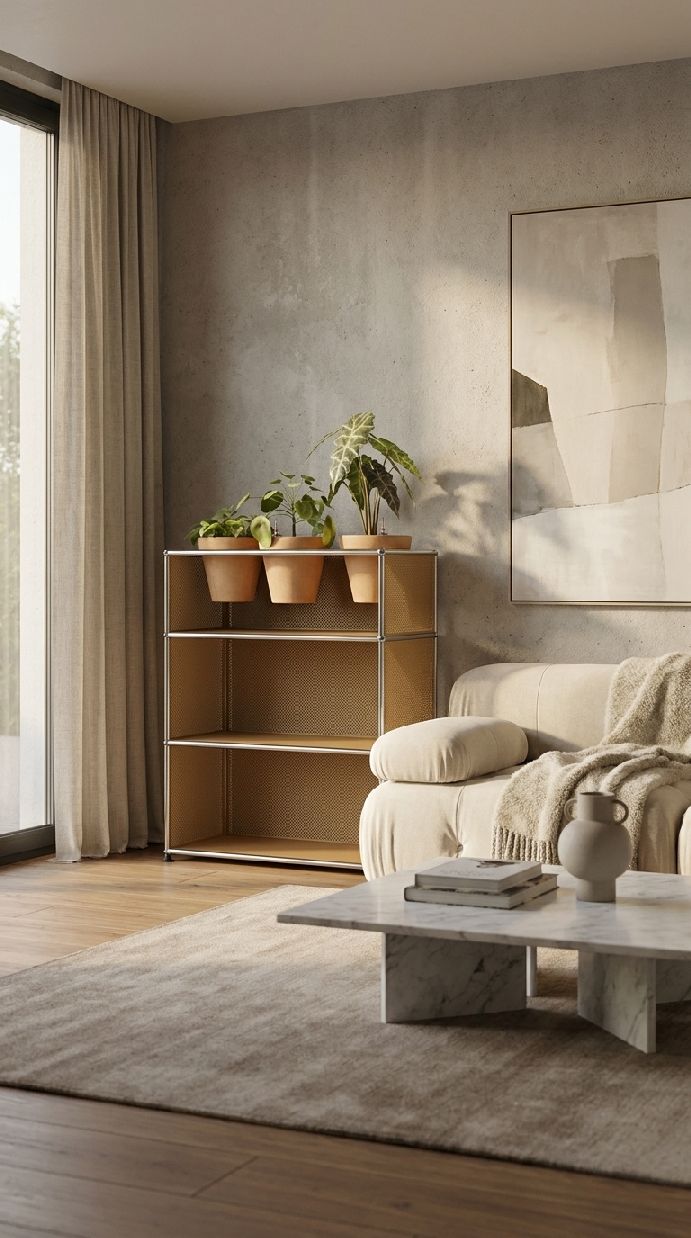 USM Haller Sideboard M56 mit Pflanzenzubehör QUICK SHIP