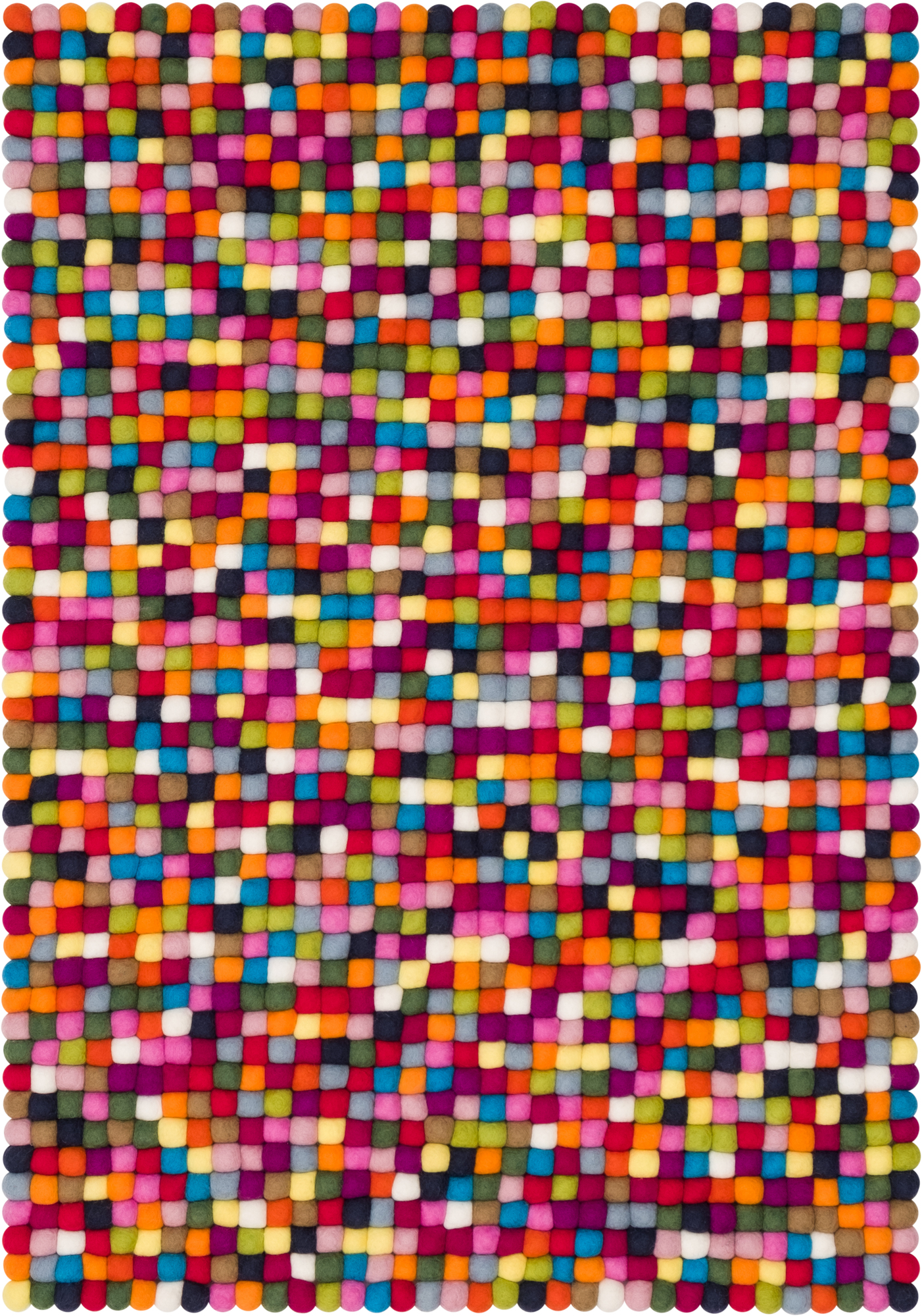 Filzkugel Teppich 140x200 cm Myfelt