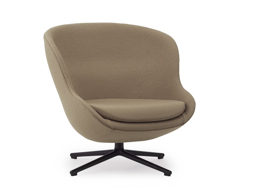 Hyg Lounge Chair Low Swivel Sessel mit Drehgestell Normann Copenhagen