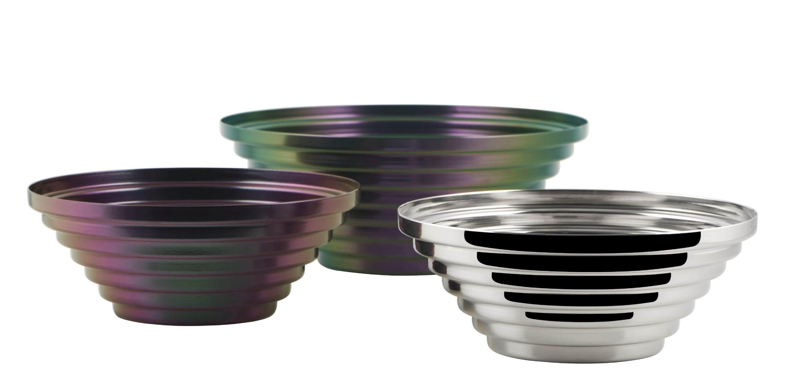 Maya Schale rund Ø 25 cm Greenpurple 7320/25GRP Alessi  