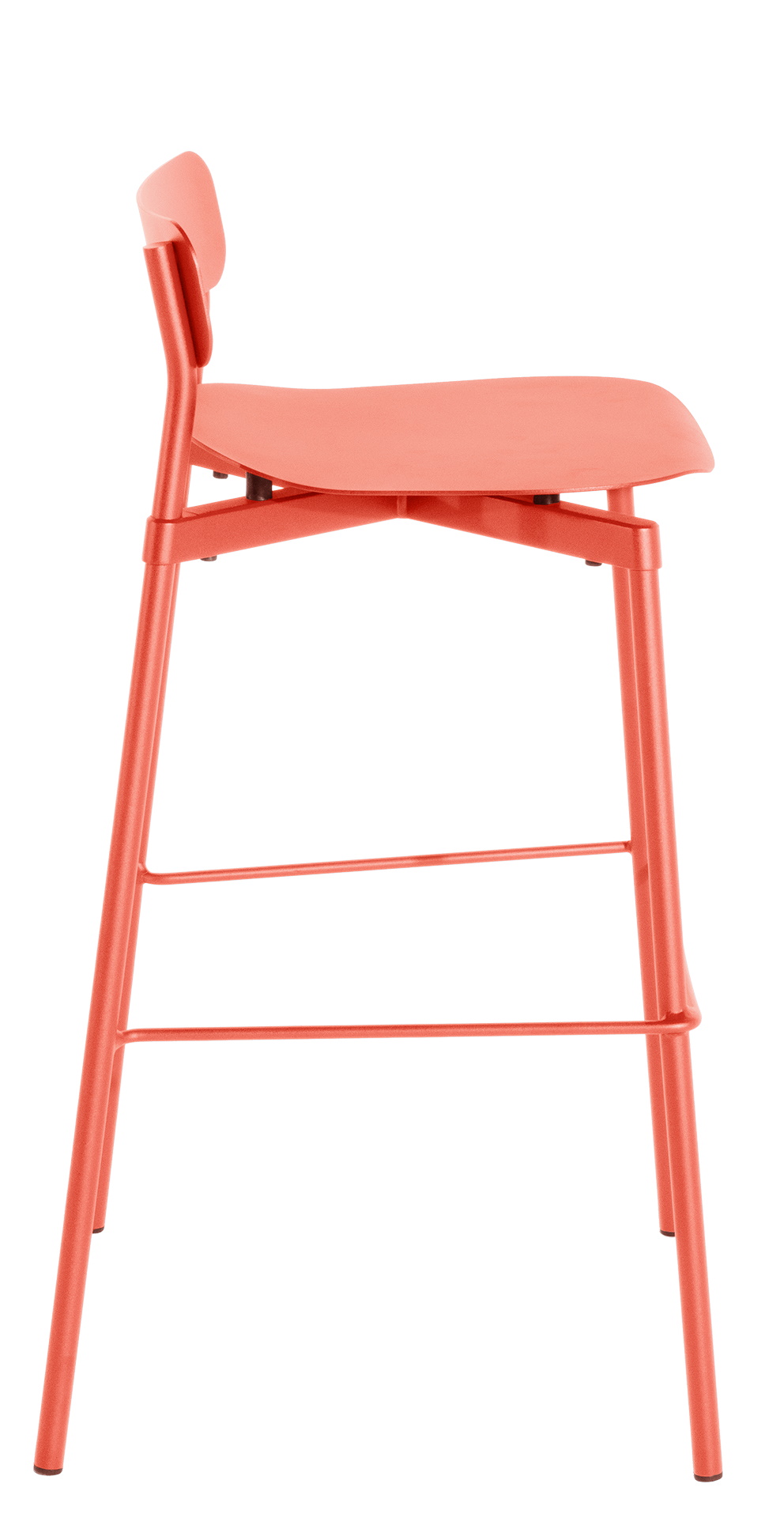 Fromme Barstool Barhocker H 75 cm Petite Friture Coral Fromme Barstool Barhocker H 75 cm Petite Friture Coral