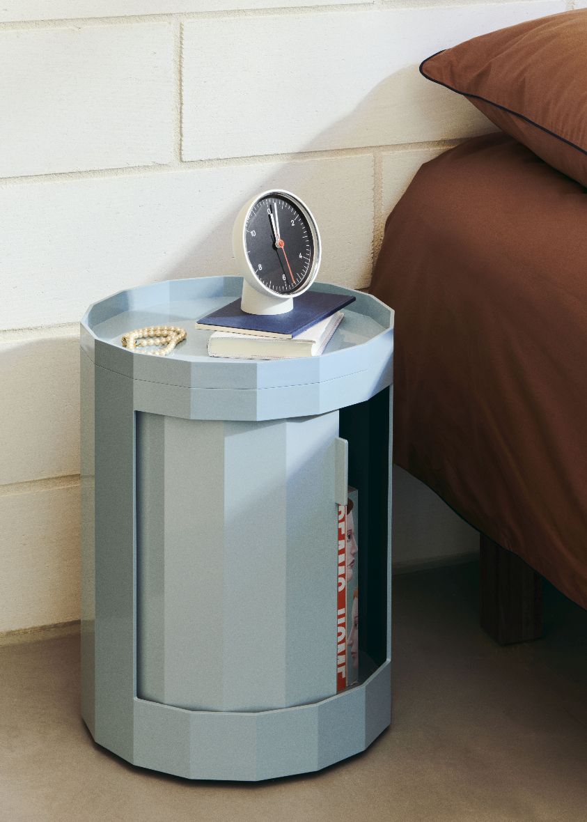 Table Clock Dual-function Tischuhr / Wanduhr Hay Rot